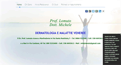Desktop Screenshot of dermatologomichelelomuto.com